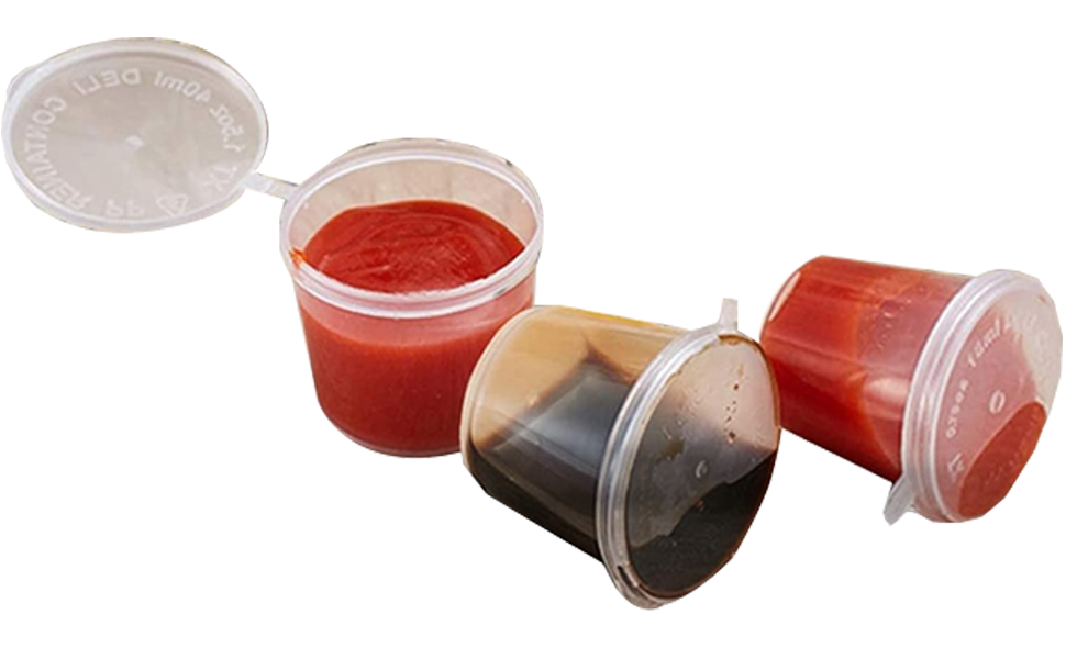 1,5oz Sauce cup / plastic : pp / 54*41*25